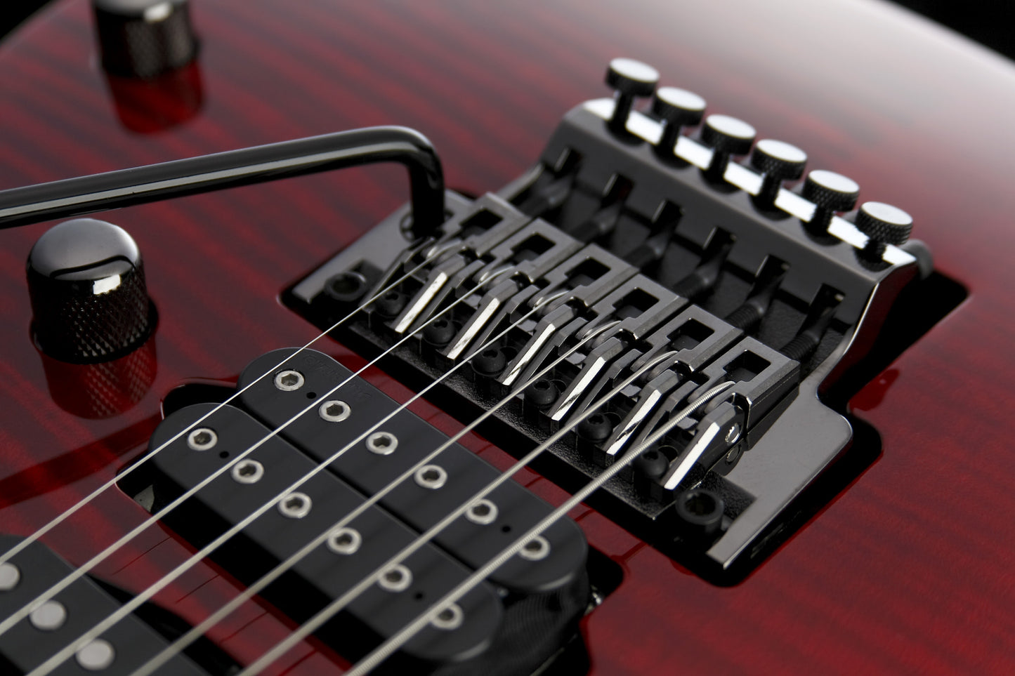IBANEZ Kiko Loureiro Signature Electric Guitar 6-String - Transparent Ruby Red + Case