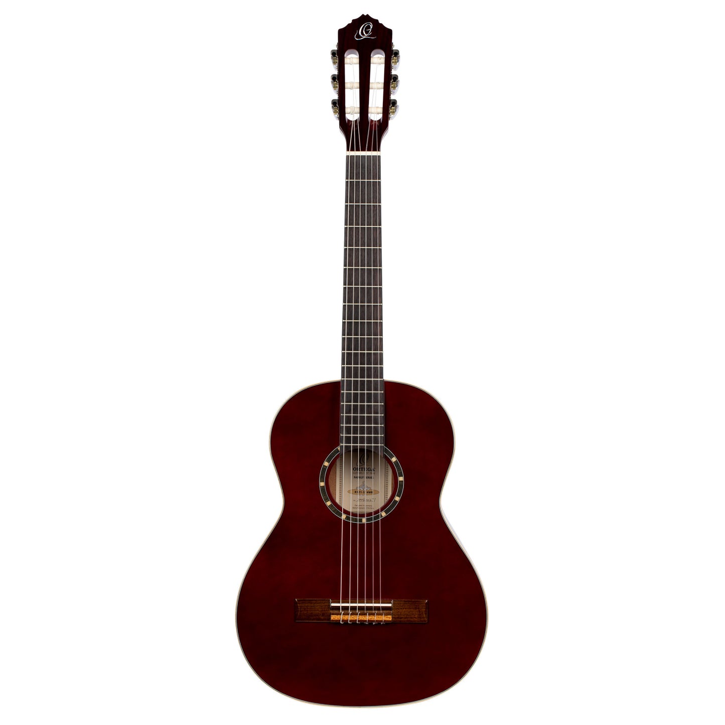 ORTEGA Family Series 3/4 Classical Guitar 6 String - Wine Red + Gigbag