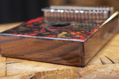 MEINL Percussion Sound Hole Designer Kalimba - Lava