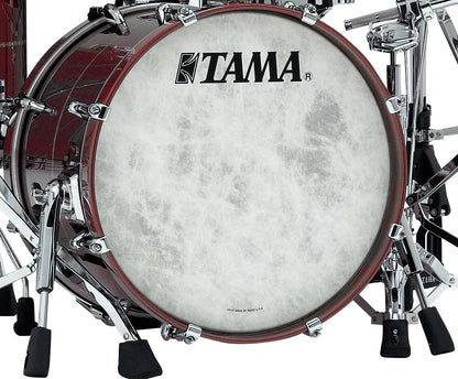 TAMA STAR Bubinga Shell Kit 4 pcs - Dark Red Cordia/Chrome HW