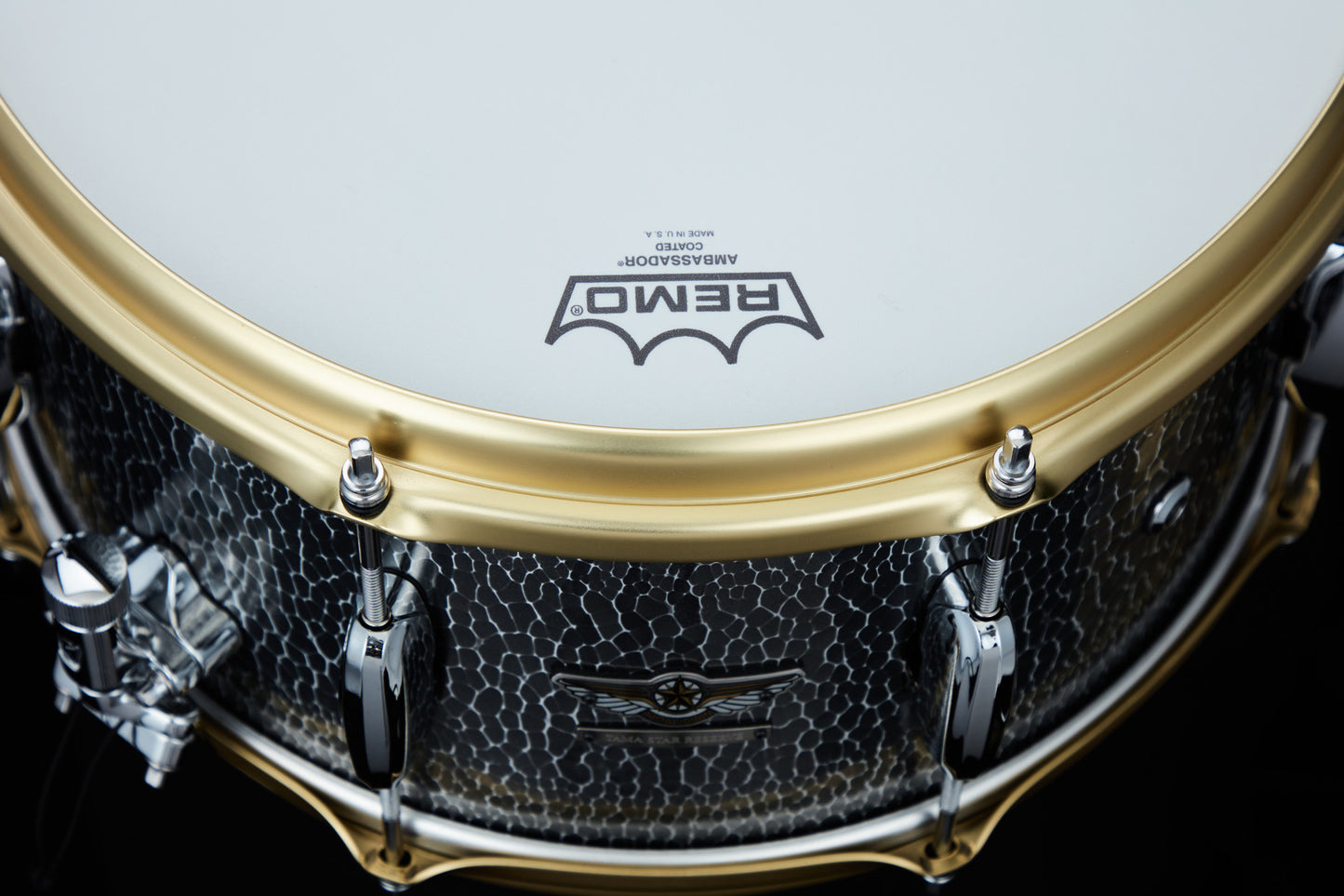 TAMA STAR Reserve Hand Hammered Aluminum Snaredrum 14" x 6,5"