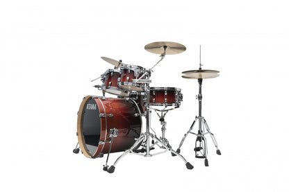 TAMA Starclassic Performer Shell Kit 5 teilig - Dark Cherry Fade/Chrom HW