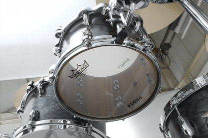 TAMA STAR Walnut Rack Tom 10" x 7" - Satin Charcoal Japanese Sen/Chrome HW
