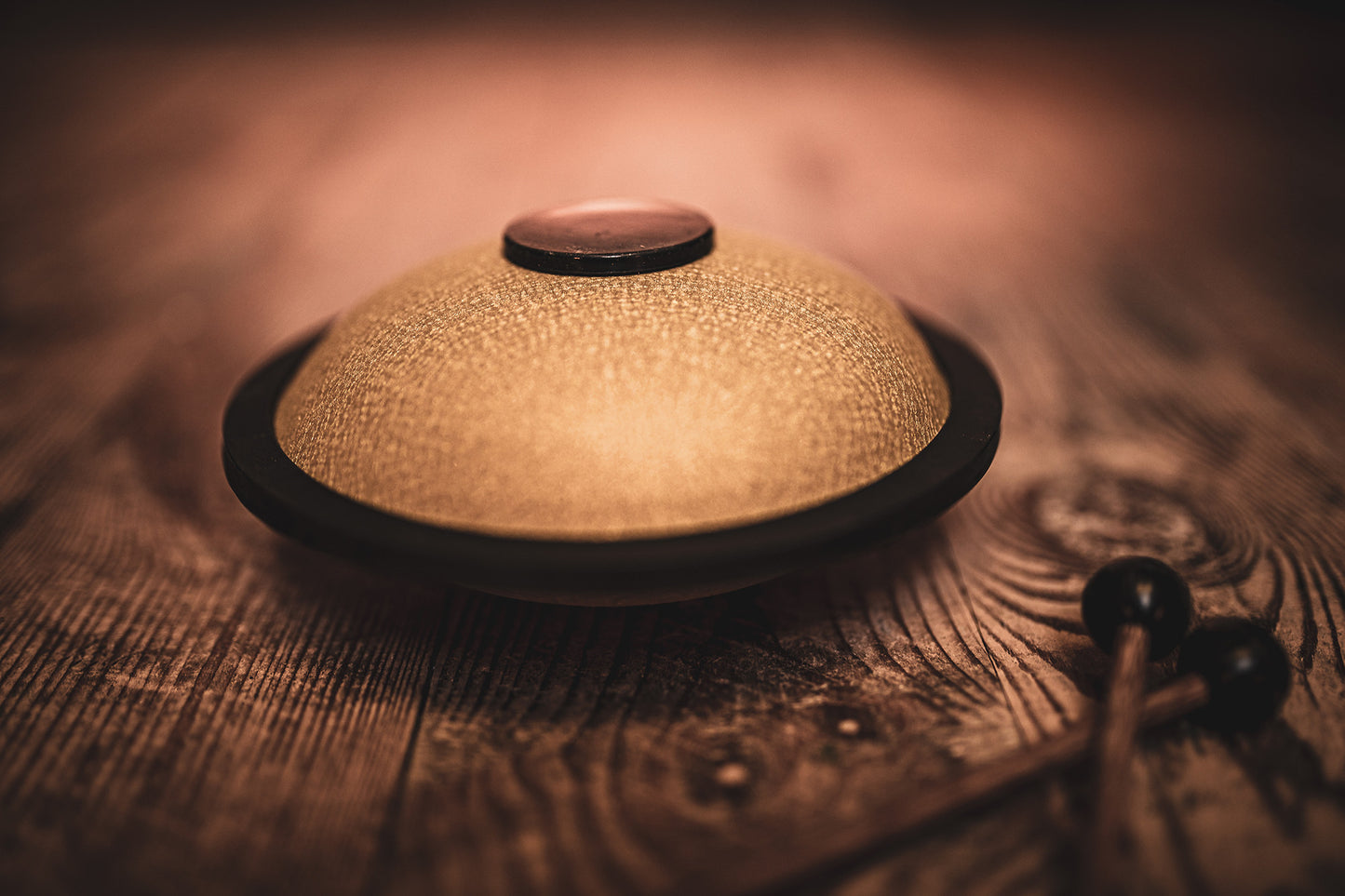 MEINL Sonic Energy Mini Steel Tongue Drum 6" - H Dur/6 Töne/440 Hz - Gold