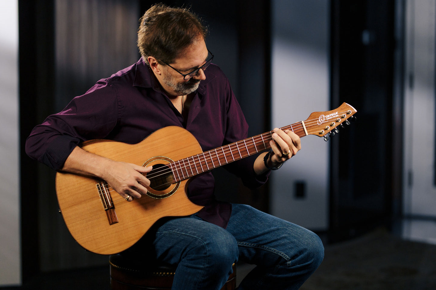 ORTEGA Ben Woods Signature Nylon String Gitarre 6-String + Ben Woods Gigbag
