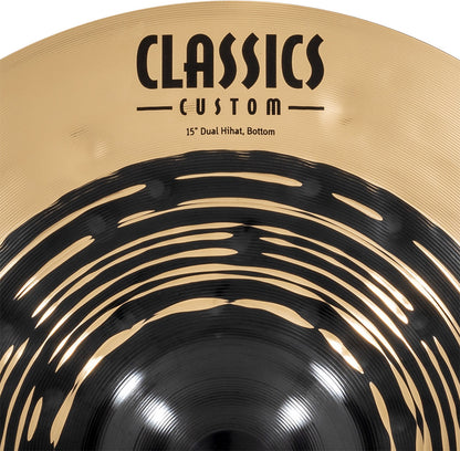 MEINL Cymbals Classics Custom Dual Hihat - 15"