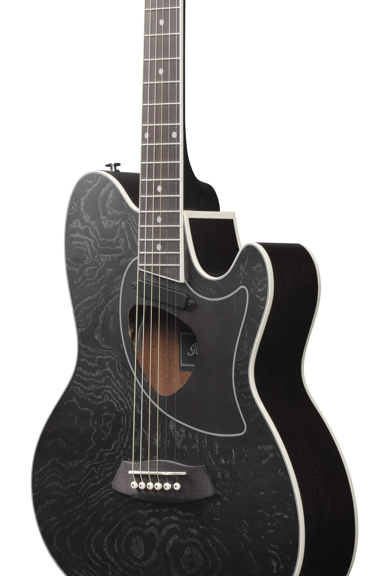 IBANEZ Talman Akustikgitarre 6-String - Galaxy Black Open Pore