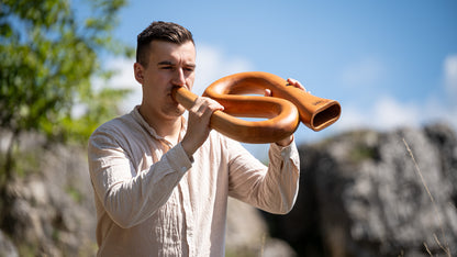 Meinl Sonic Energy S-shaped Pro Didgeridoo - C Stimmung - Natur