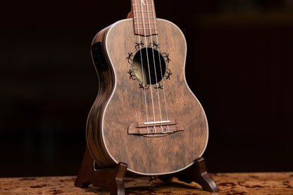 ORTEGA Lizard Series Tenor Ukulele 4 String - Paldao Natural + Bag