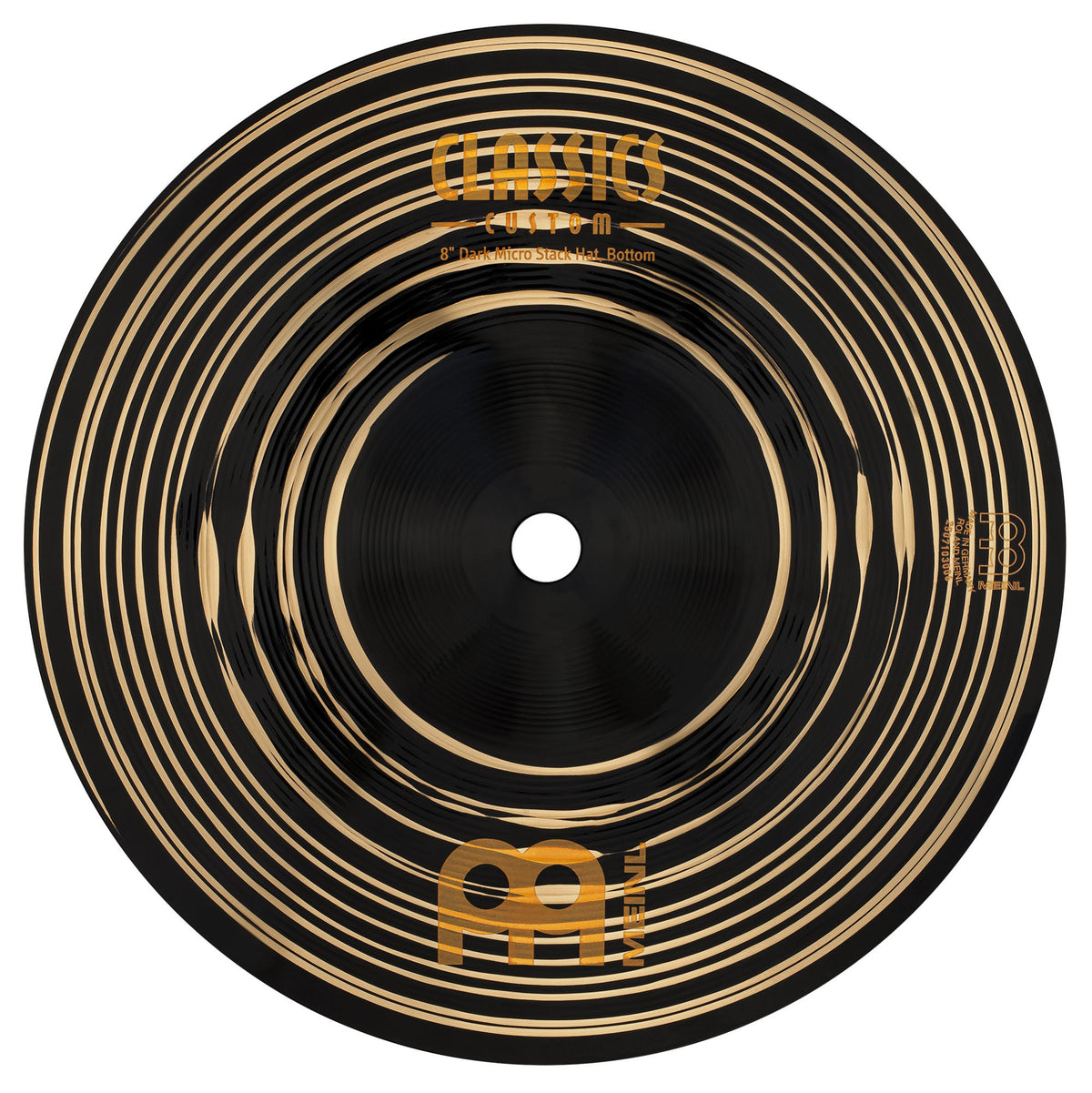 MEINL Cymbals Classics Custom Dark Micro Stack Hats - 8"