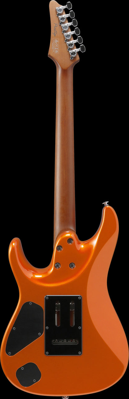 IBANEZ Prestige AZ E-Gitarre 6-String - Roadster Orange Metallic + Koffer