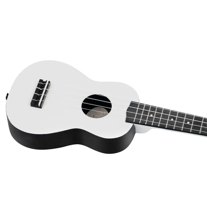 KEIKI K2 Serie Sopran Ukulele Set - Agathis / ABS Silent Clouds