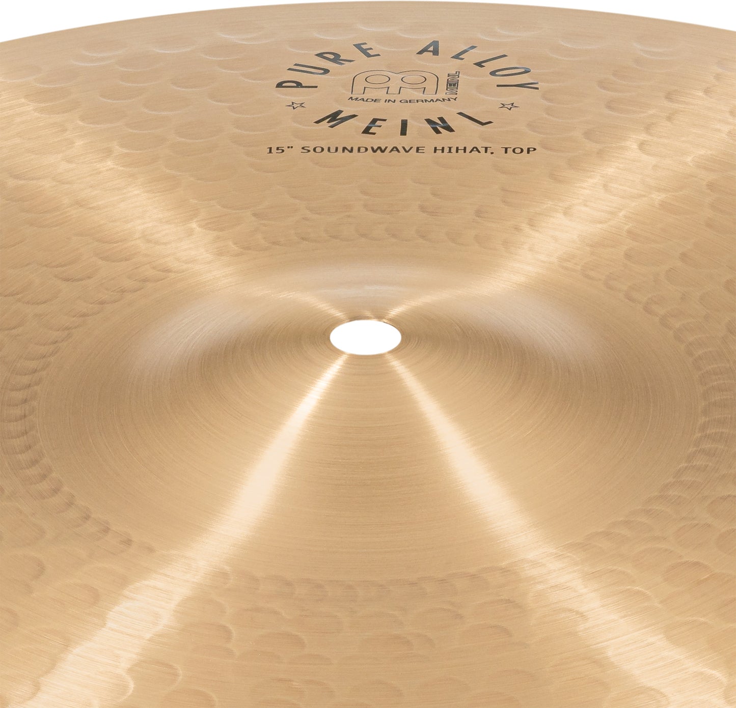 MEINL Cymbals Pure Alloy Soundwave Hihat - 15"