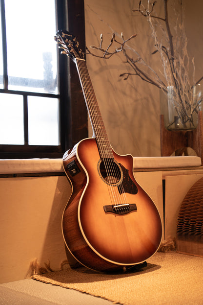 IBANEZ AE Akustikgitarre 7-String - Tobacco Edge Burst High Gloss
