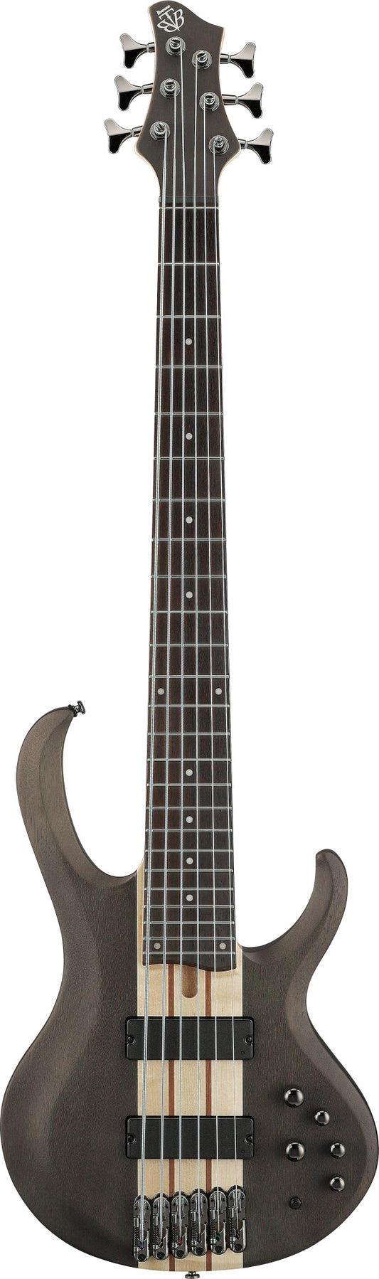 IBANEZ BTB E-Bass 6-String - Transparent Gray Flat