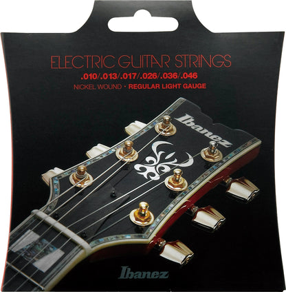 IBANEZ Saiten Set für 6 String E-Gitarre - Regular Light