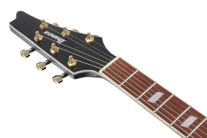 IBANEZ Iceman Electric Guitar 6-String - Antique Blue Metallic + Gig Bag