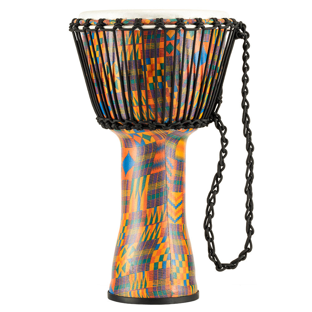MEINL Percussion Travel Series African Djembe 10" - Kenyan Quilt