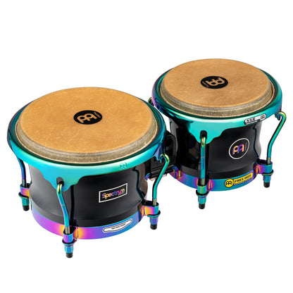 MEINL Percussion Marathon Spectrum Series Bongo 7" Macho &  8 1/2" Hembra - Phantom Black