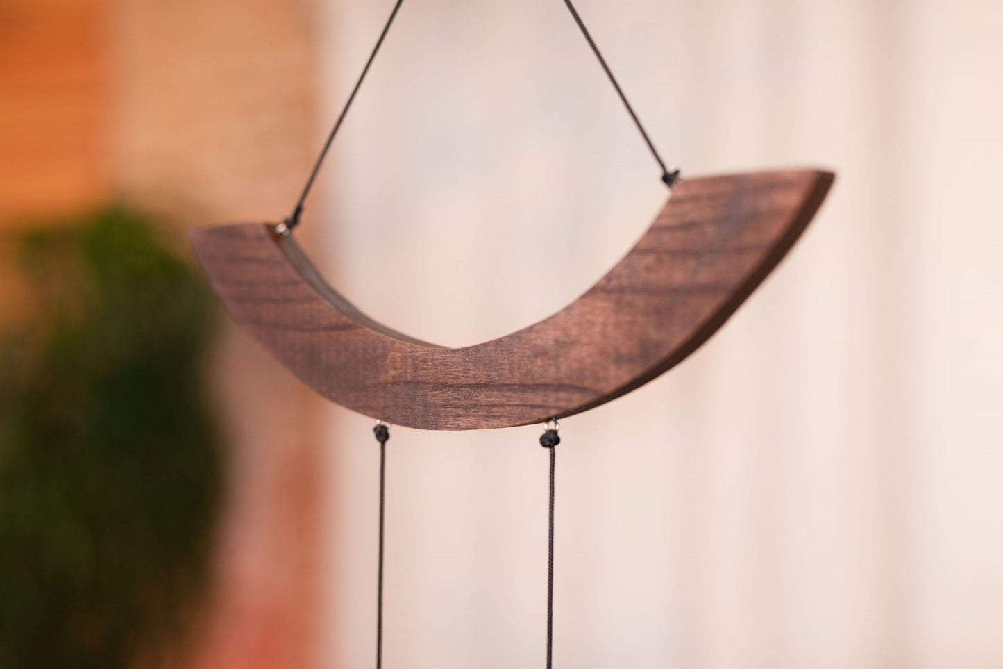 MEINL Sonic Energy Moon Meditation Chime 49"/125 cm - 432 Hz - Curved Suspension/Silver