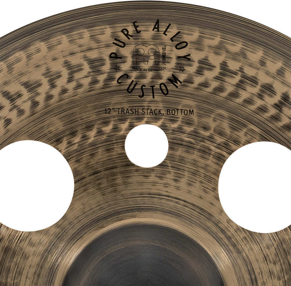 MEINL Cymbals Pure Alloy Custom Trash Stack - 12"