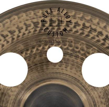 MEINL Cymbals Pure Alloy Custom Trash Stack - 12"