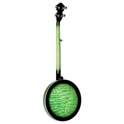 ORTEGA Falcon Serie Banjo 5 String - Maple Green + Bag