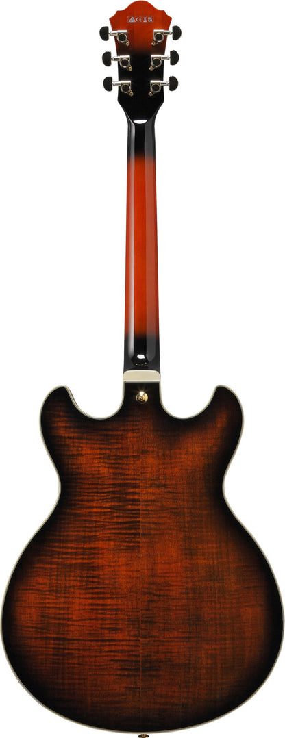 IBANEZ Artstar AS Hollowbody Gitarre 6-String - Tabacco Brown + Koffer