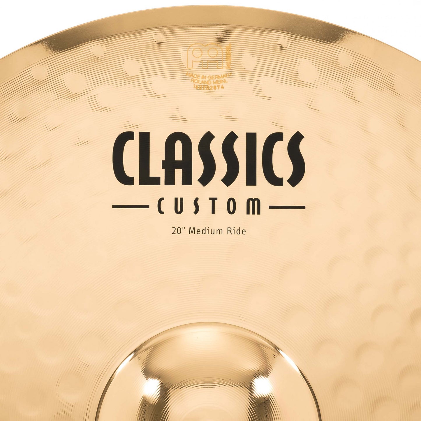 MEINL Cymbals Classics Custom Beckenset Brilliant - 3 teilig