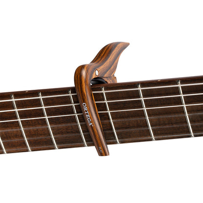 ORTEGA Flat Guitar Capo - Walnut Design