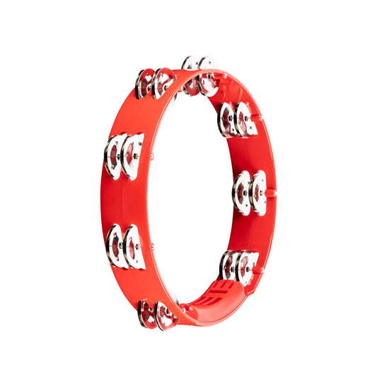 MEINL Percussion Headliner® Series Molded ABS Tambourine - 10" Red