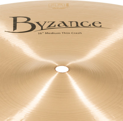 MEINL Cymbals Byzance Traditional Medium Thin Crash - 16"