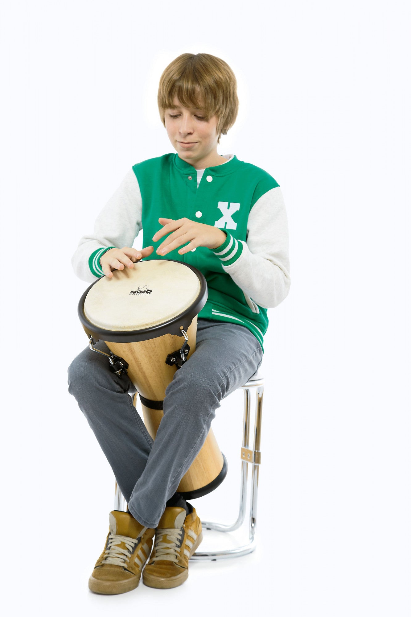 NINO Percussion Wood Djembe - 10"