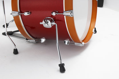 TAMA Club-Jam Shell Kit 4 teilig - Candy Apple Mist/Chrom HW