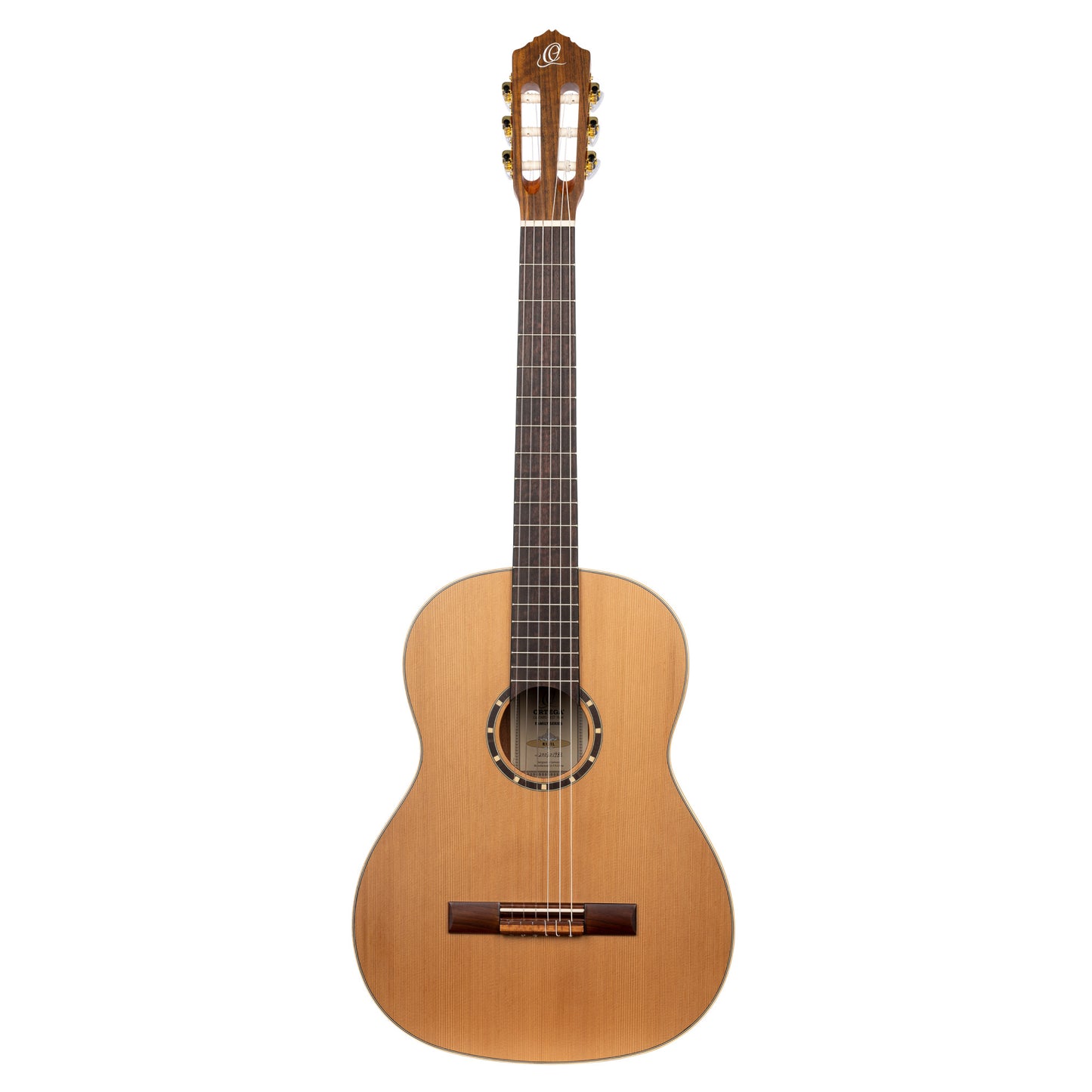 ORTEGA Family Series Pro 4/4 Konzertgitarre 6 String Lefty - Zeder / Mahagoni Natur + Bag