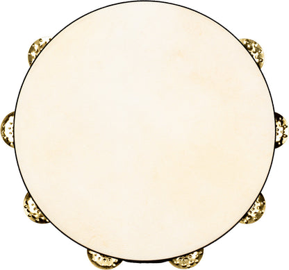 MEINL Percussion Vintage Wood Series Headed Tambourine - 10"