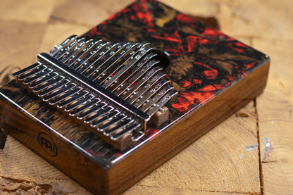 MEINL Percussion Sound Hole Designer Kalimba - Lava