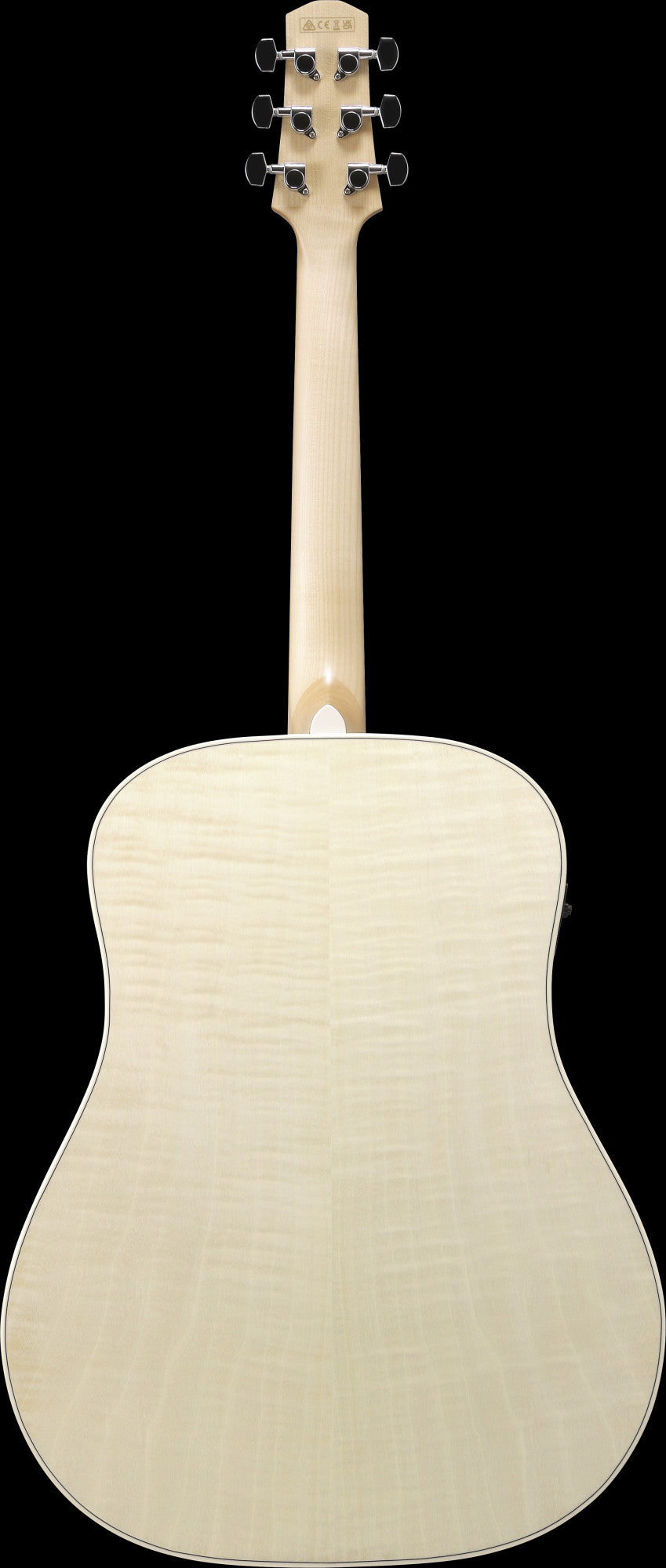 IBANEZ Advanced Acoustic AAD Acoustic Guitar 6-String - Open Pore Antique White