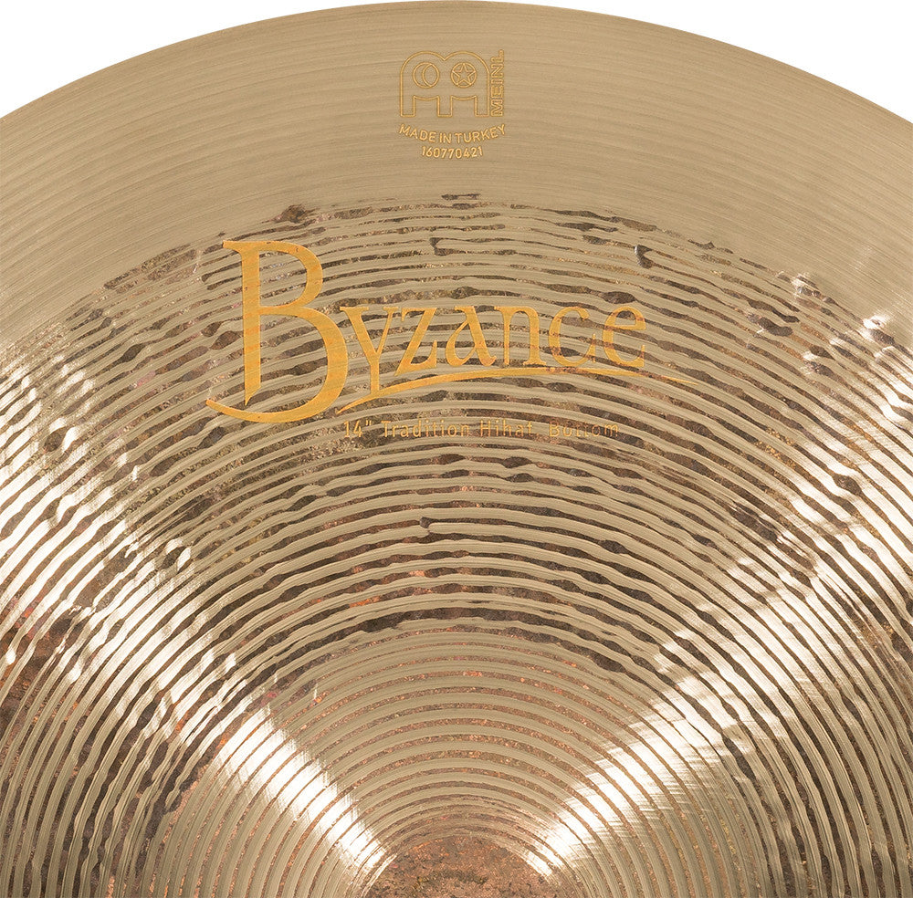 MEINL Cymbals Byzance Jazz Tradition HiHat - 14"