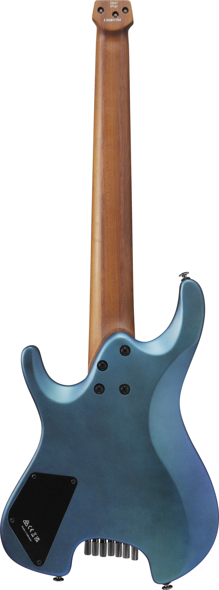 IBANEZ Quest Electric Guitar 7-String - Blue Chameleon Metallic Matte + Gig Bag