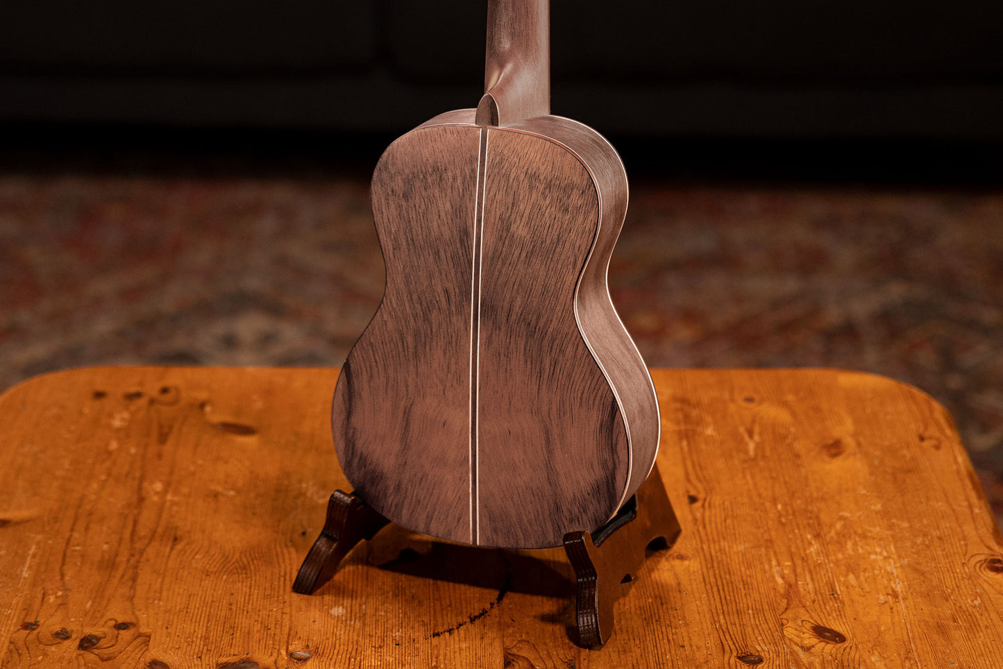 ORTEGA Lizard Serie Konzert Ukulele 4 String Lefty - Paldao Natural + Bag