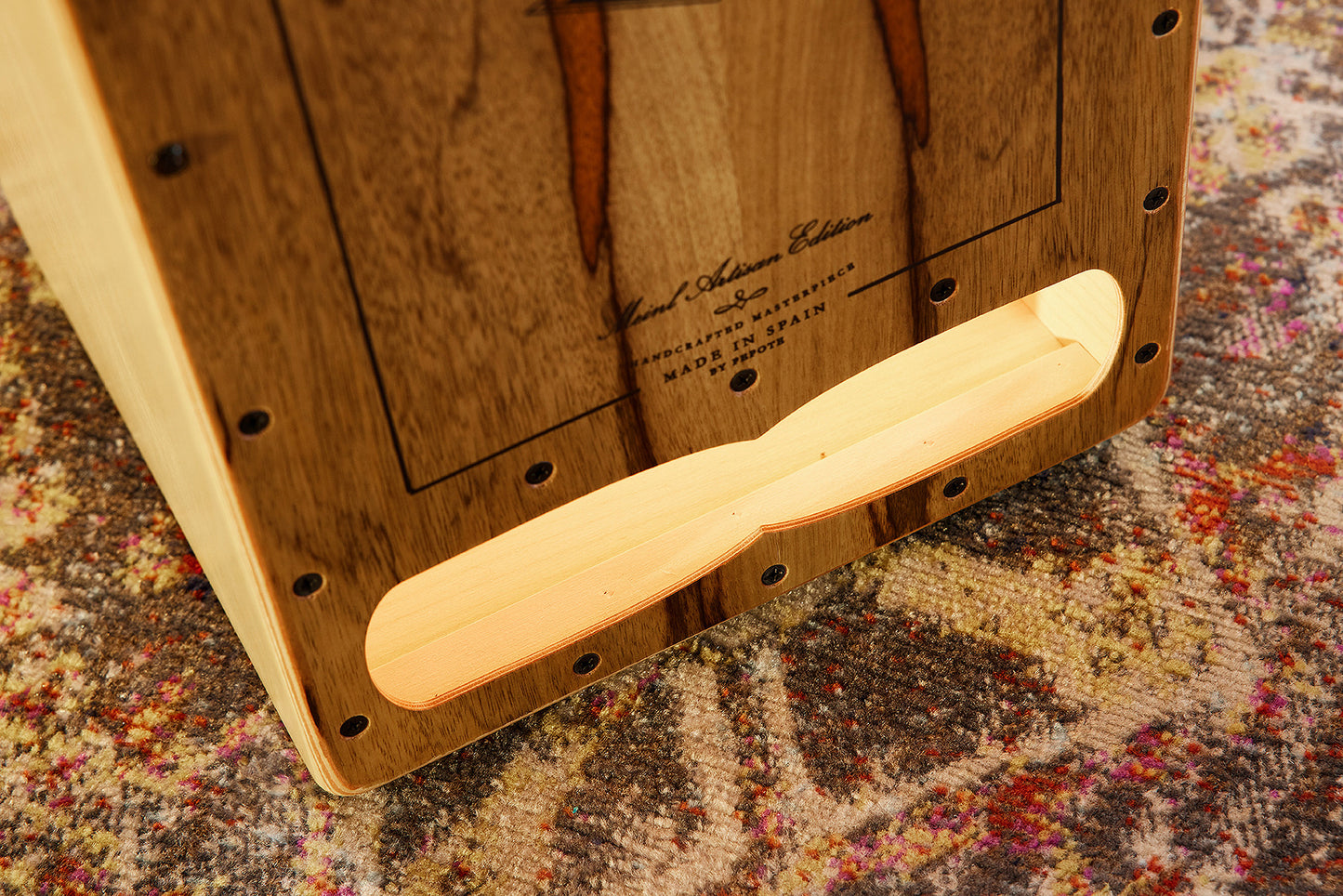 MEINL Percussion Artisan Edition Series String Cajon Cantina Line - Limba