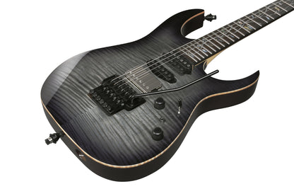 IBANEZ j.custom, Axe Design Lab RG E-Gitarre 6-String - Black Rutile + Koffer