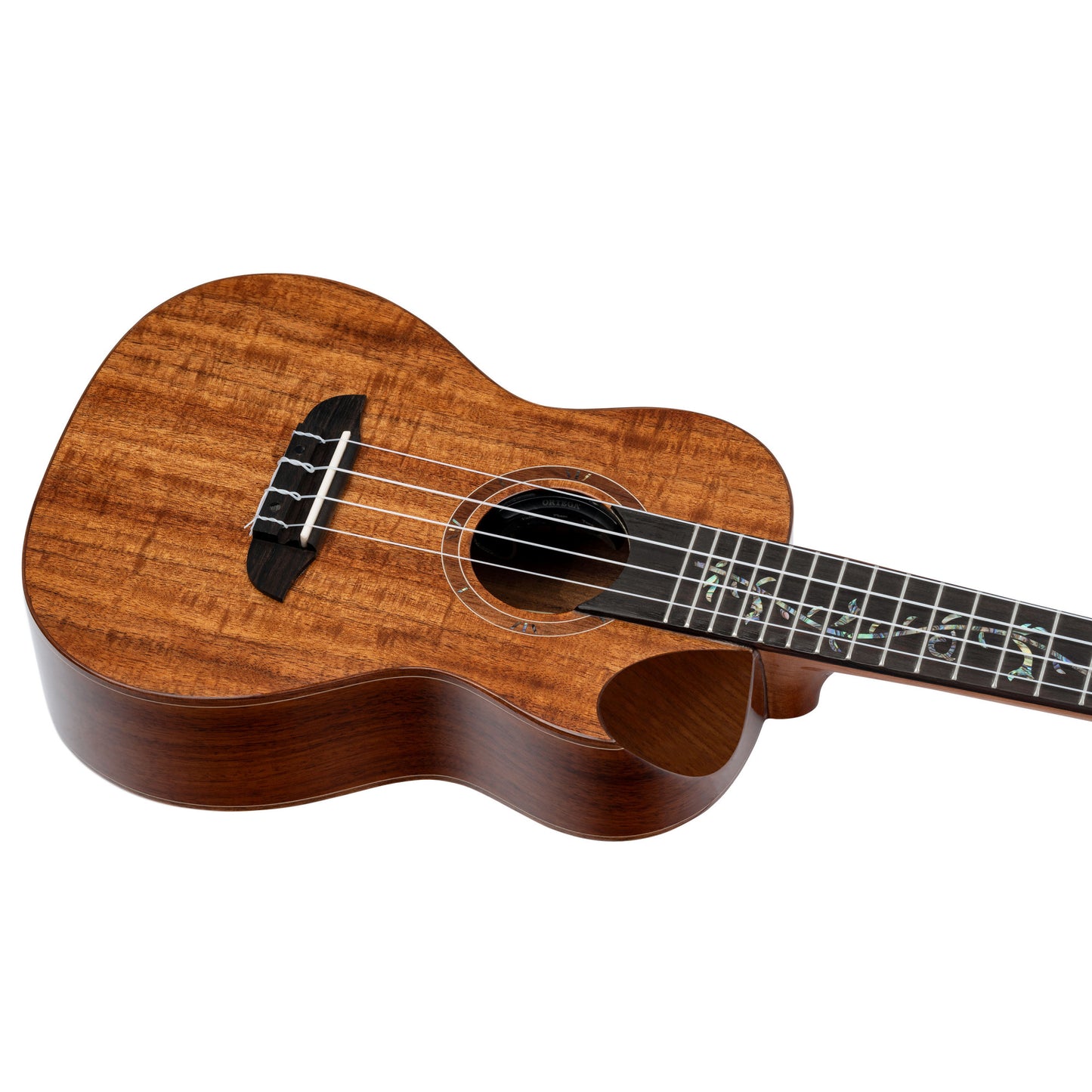 ORTEGA Elite Series Concert Ukulele 4 String - Solid Acacia Natural + Bag
