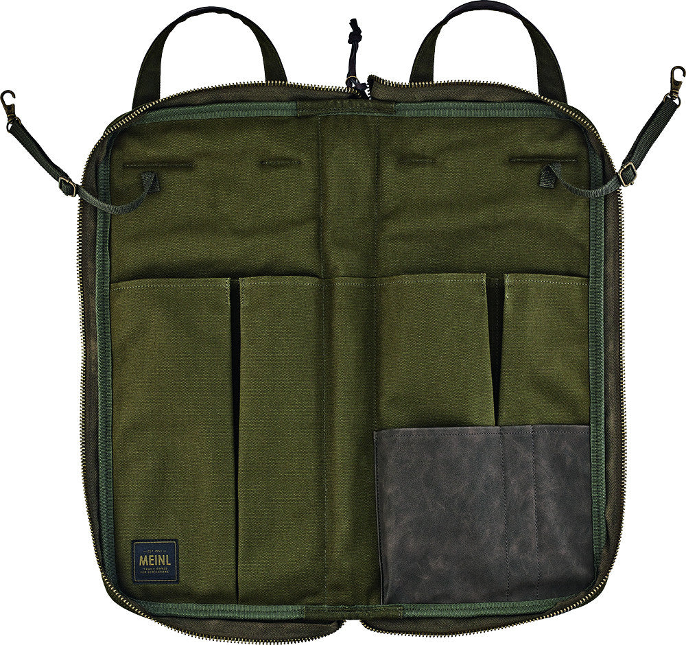 MEINL Cymbals Canvas Collection Stick Bag - Forest Green