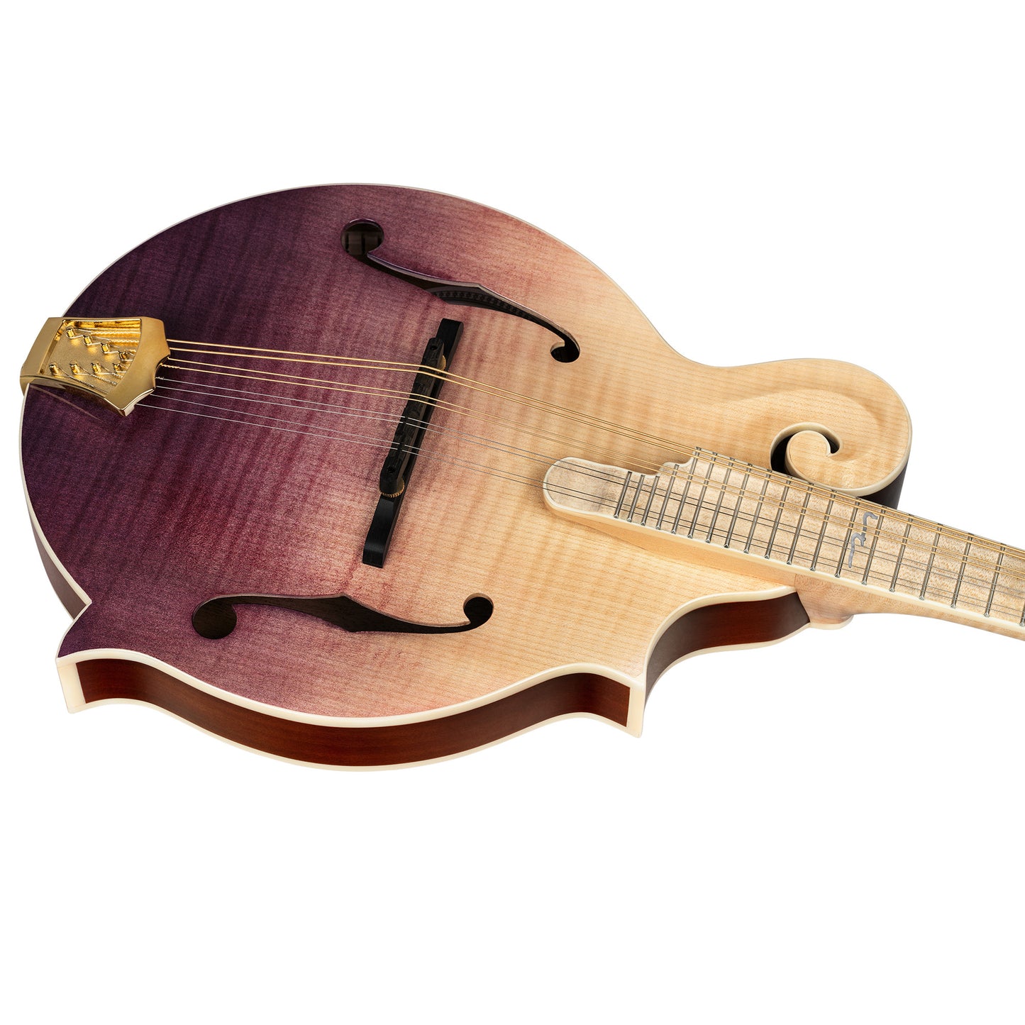 ORTEGA Americana Series F-Style Mandoline + Croco Leder Koffer