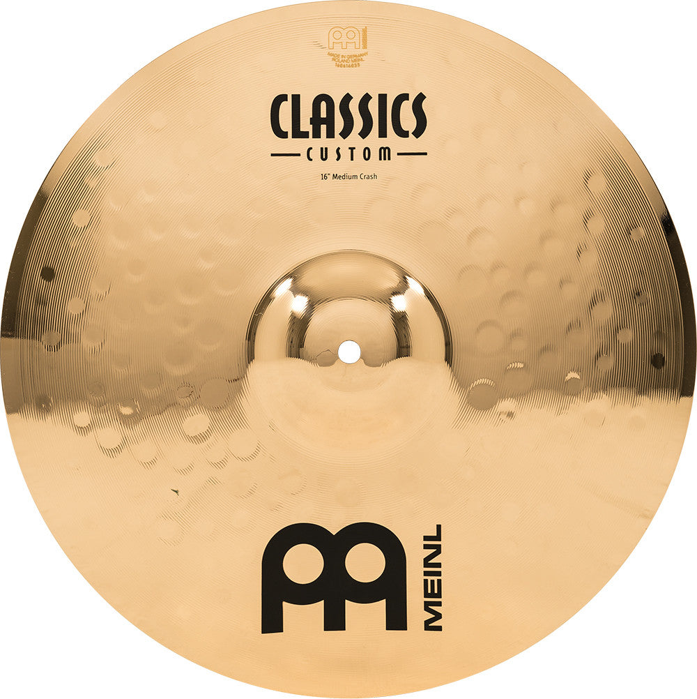 MEINL Cymbals Classics Custom Brilliant Medium Crash - 16"