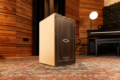 MEINL Percussion Artisan Edition Series String Cajon Tango Line - Brown Eucalyptus