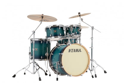 TAMA Superstar Classic Shell Kit 5pcs - Blue Lacquer Burst/Chrome HW