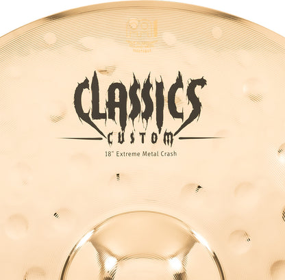 MEINL Cymbals Classics Custom Extreme Metal Crash - 18"